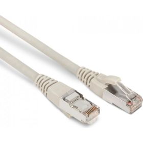 Патч-корд Hyperline PC-LPM-STP-RJ45-RJ45-C6-5M-LSZH-GY F/UTP, экранированный, Cat.6 42377 (артикул 19590222) – фото 1
