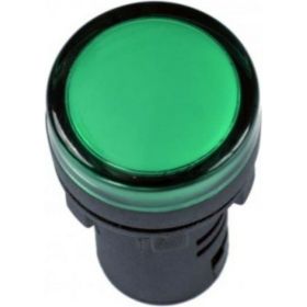 Лампа TDM AD-16DS LED матрица d16мм зеленый 110В AC/DC SQ0702-0068 (артикул 16060852) – фото 1