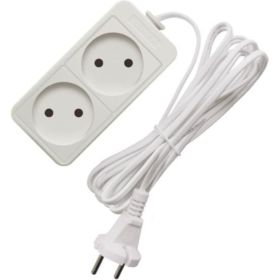 Бытовой удлинитель СОЮЗ ТМ, 2200Вт, 2гн., ПВС, 7м 481S-1207 (артикул 16174806) – фото 1