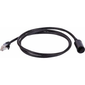 Удлинитель патч-корда LANMASTER UTP, категория 5E, розетка RJ45 - вилка RJ-45, 7.0 м, черный LAN-PCEXT/U5E-7.0-BK (артикул 17199589) – фото 1