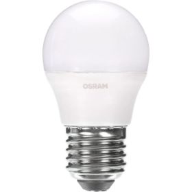 Светодиодная лампа OSRAM LED STAR, P, шар, 8Вт, E27, 806 Лм, 3000 К, теплый белый свет 4058075210868 (артикул 18134509) – фото 1