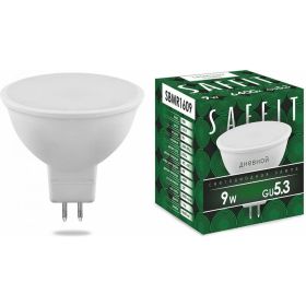 Светодиодная лампа SAFFIT 9W 230V GU5.3 6400K, SBMR1609 55086 (артикул 15928445) – фото 1