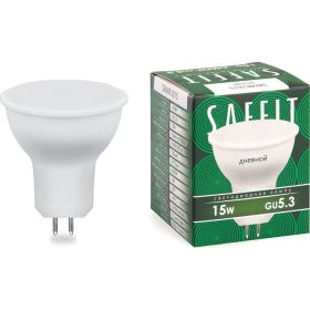 Светодиодная лампа SAFFIT SBMR1615 MR16 GU5.3 15W 6400K 55226 (артикул 19888474) – фото 1