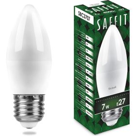 Светодиодная лампа SAFFIT SBC3707 Свеча E27 7W 4000K 55033 (артикул 15628101) – фото 1