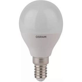 Светодиодная лампа OSRAM LED STAR P Шар 5.5Вт E14 470 Лм 4000 К Нейтральный белый свет 4058075056923 (артикул 18134845) – фото 1