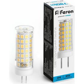 Светодиодная лампа FERON LB-434 G4 9W 6400K 38145 (артикул 19972408) – фото 1