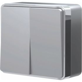 Двухклавишный выключатель WERKEL W5020006 a052769 (артикул 16602968) – фото 1