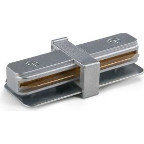 Прямой коннектор для однофазного шинопровода Elektrostandard TRC-1-1-I-CH серебристый a050063 (артикул 16457008) – фото 1