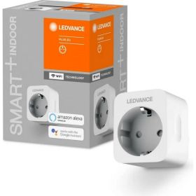 Умная розетка LEDVANCE SMART WIFI PLUG EU 4X1 LEDV 4058075537248 (артикул 21285064) – фото 1