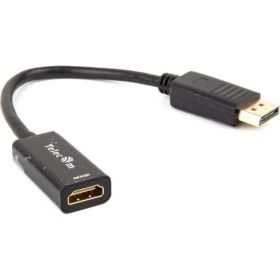 Кабель-переходник Telecom DisplayPort - HDMI-F, 4K30Hz, 0.2m TA801 (артикул 16211279) – фото 1