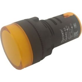 Индикатор Briswik светодиодный АД-22 желтый 24В AC/DC IP65 (артикул 19644930) – фото 1