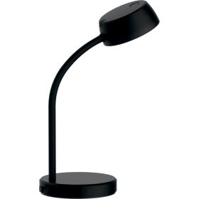 Настольный диммируемый светильник Gauss Qplus модель 8W 600lm 4000K 170-265V черный LED 1/8 GT6012 (артикул 18183877) – фото 1