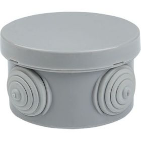Распаячная коробка EKF КМР-040-038 с крышкой наружная 4 мембранных ввода IP54 розничный стикер plc-kmr-040-038-r (артикул 16366671) – фото 1