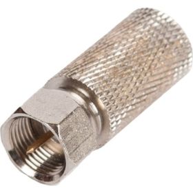 Коннектор F-типа для коаксиальных кабелей RG11 NETLAN, с пином, 100 шт. EC-CC-F-RG11-WP-T-MT-100 (артикул 16394789) – фото 1