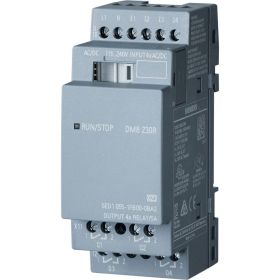 Модуль расширения Siemens LOGO! DM8 230R 230В, 4DI 4DO 6ED10551FB000BA2 (артикул 18540793) – фото 1