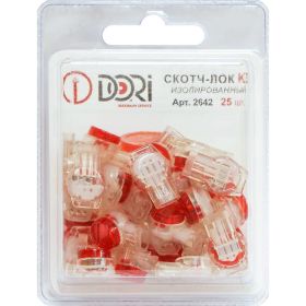 Скотч-лок DORI изолированный К3 25 шт 2642 (артикул 21239164) – фото 1