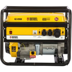 Бензиновый генератор 8,5 кВт, 220В/50Гц, 25 л DENZEL GE 8900 94639 (артикул 15874615) – фото 3
