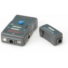 Тестер Cablexpert LAN 100/1000 Base-TX, для UTP, STP, RJ-11, USB-кабеля NCT-2 (артикул 16016932) – фото 5