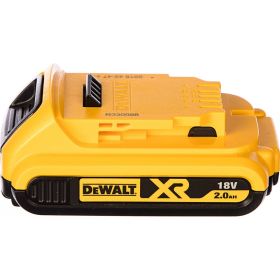 Аккумулятор (18 В; 2.0 А*ч; Li-Ion) DeWALT DCB 183 (артикул 15538141) – фото 5