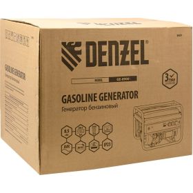 Бензиновый генератор 8,5 кВт, 220В/50Гц, 25 л DENZEL GE 8900 94639 (артикул 15874615) – фото 33