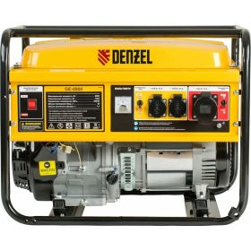 Бензиновый генератор 8,5 кВт, 220В/50Гц, 25 л DENZEL GE 8900 94639 (артикул 15874615) – фото 30