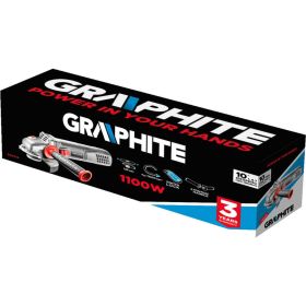 Угловая шлифовальная машина GRAPHITE 59G110 (артикул 15702803) – фото 2