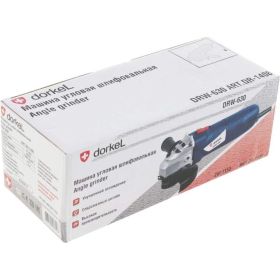 Угловая шлифмашина DORKEL DRW-630 DR-1408 (артикул 15262249) – фото 5