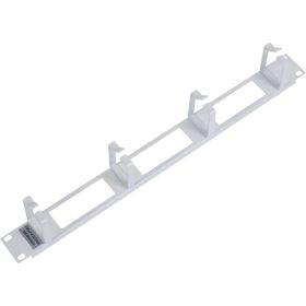 Кабельный органайзер ЦМО, горизонтальный, с окнами, 19"", 1U, 4 кольца ГКО-О-4.62 (артикул 16301836) – фото 1
