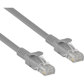 Патч-корд ExeGate UTP-RJ45-RJ45-5e-20M-GY, UTP, cat.5e, 20м, серый 241492 (артикул 17618334) – фото 1