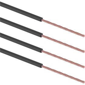 Набор автопроводов REXANT ПГВА Ассорти 0,50x5 м/0,75x5 м/1,50x3 м/2,50x2 м, черный 01-6553 (артикул 21566578) – фото 1