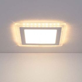 Встраиваемый светильник Elektrostandard DLS024 10W 4200K a038375 (артикул 15777214) – фото 1
