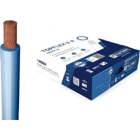 Монтажный гибкий провод Top Cable 1Х1 голубой TOPFLEX H05V-K ПВ3 131A001.R100(100м) (артикул 16315648) – фото 1