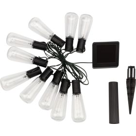 Каскад Lamper Капсула Времени LED 3.8 м с выносной солнечной панелью 2 м и аккумулятором, IP65 602-238 (артикул 21628690) – фото 1