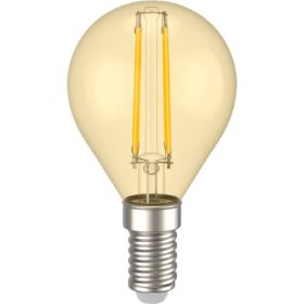 Лампа IEK серия 360 LED, G45, шар, золото, 5вт, 230В, 2700К, E14 LLF-G45-5-230-30-E14-CLG (артикул 16459911) – фото 1
