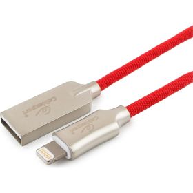 Кабель Cablexpert USB для Apple, MFI, AM/Lightning, длина 1м, красный CC-P-APUSB02R-1M (артикул 16205200) – фото 1