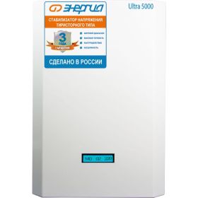 Энергия Cтабилизатор тиристорный 5 000 ВА сериии Ultra Е0101-0102 (артикул 15609300) – фото 1