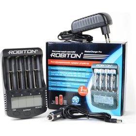 Интеллектуальное зарядное устройство Robiton MasterCharger Pro LCD 13613 (артикул 23038785) – фото 1