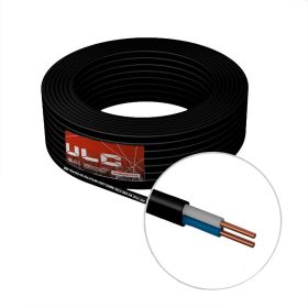 Кабель ВВГ-ПнгA-LS ULC 2х1.5 черный 20м ULС0050 (артикул 19814338) – фото 1
