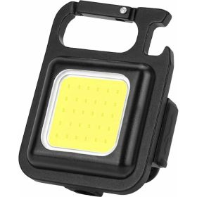Светодиодный аккумуляторный USB фонарь GLANZEN c карабином UFL-0500-06 КА-00008649 (артикул 25134309) – фото 1