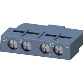Фронтальный блок-контакт для автоматического выключателя Siemens 3RV2 3RV29011E (артикул 18792816) – фото 1
