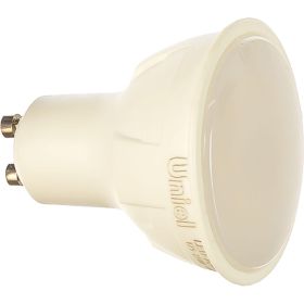 Диммируемая светодиодная лампа Uniel Форма JCDR Серия ЯРКАЯ LED-JCDR 6W/NW/GU10/FR/DIM PLP01WH UL-00003988 (артикул 15951240) – фото 1