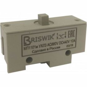 Микропереключатель Briswik МП-1101м/01 толкатель-винт-базовый mp110101.BR (артикул 20596954) – фото 1