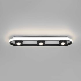 Потолочный светильник Eurosvet 20123 3 LED белый черный a055525 (артикул 21419098) – фото 1
