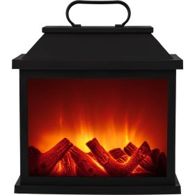 Светодиодный камин Neon-Night авангард с эффектом живого огня 30x13x30 см, 3хс или от usb 511-004 (артикул 23787609) – фото 1