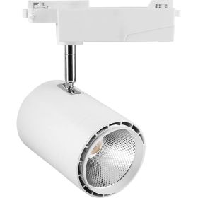 Трековый светодиодный светильник на шинопровод FERON, 40W, 3600Lm, 4000К, 35 градусов, AL104, белый 41180 (артикул 16176412) – фото 1