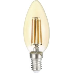 Лампа Jazzway PLED OMNI C35 6w E14 3000K Gold 230, 50 5020634 (артикул 16091651) – фото 1