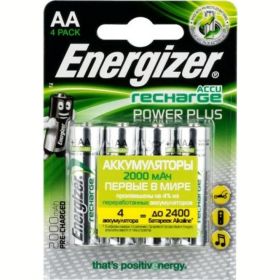 Батарейки Energizer Power Plus NH15/AA 2000 4 шт/бл Pre-Ch 7638900417012 (артикул 16281998) – фото 1