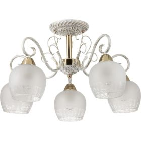 Потолочная люстра LUMION стекло, E27, 5х60W, BIANCOPA 3505/5C (артикул 17679450) – фото 1