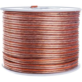 Акустический кабель Cablexpert прозрачный, 50 м, на катушке, CC-TC2x2,5-50M (артикул 20451010) – фото 1