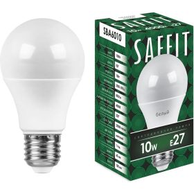Светодиодная лампа SAFFIT SBA6010 Шар E27 10W 4000K 55005 (артикул 15628085) – фото 1